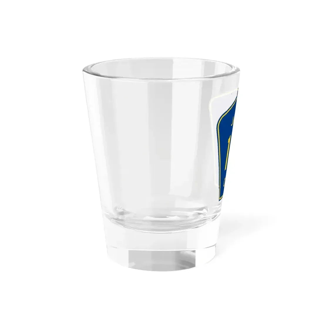 Jackson County Route 136 AL (Alabama) (Road Sign) Shot Glass 1.5oz - Go Mug Yourself