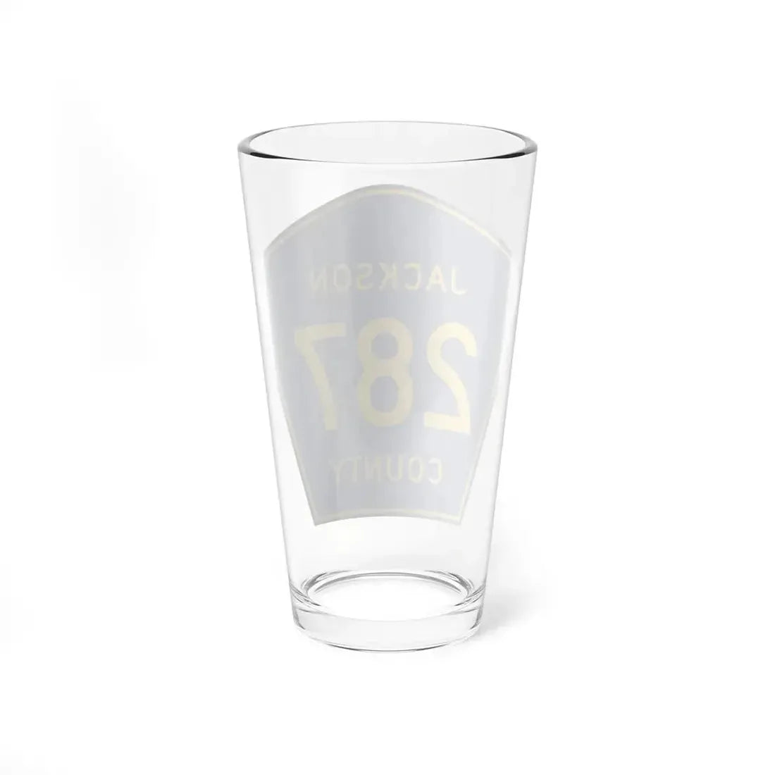 Jackson County Route 287 AL (Alabama) (Road Sign) Pint Glss 16oz - Go Mug Yourself