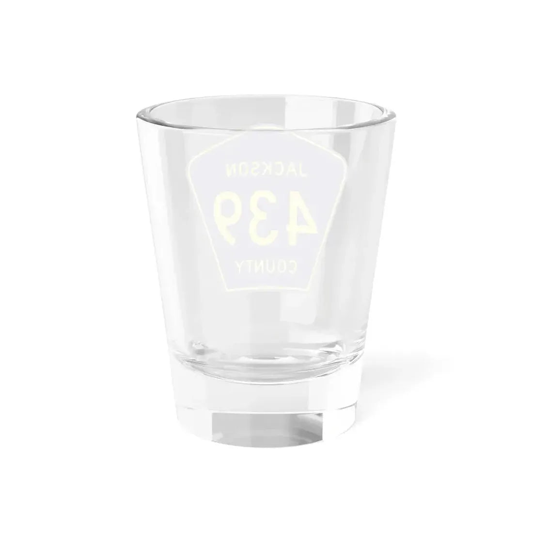 Jackson County Route 439 AL (Alabama) (Road Sign) Shot Glass 1.5oz - Go Mug Yourself