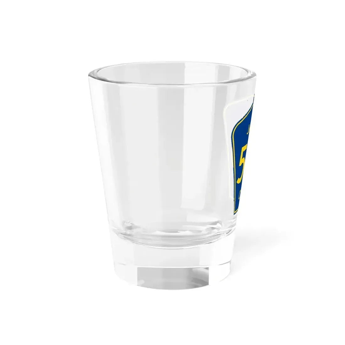 Jackson County Route 500 AL (Alabama) (Road Sign) Shot Glass 1.5oz - Go Mug Yourself