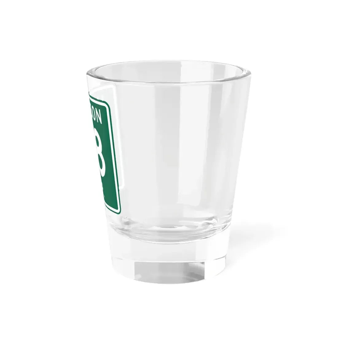 Jackson Township Route 58 Coshocton County Ohio (Ohio) (Road Sign) Shot Glass 1.5oz - Go Mug Yourself