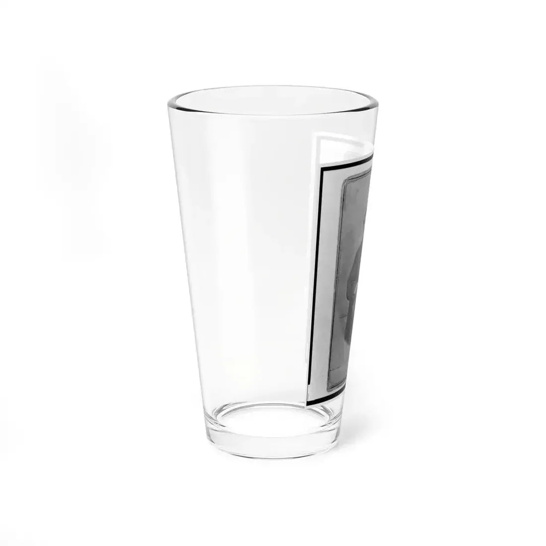Jacob Labinsky (Lawinsky, Levinsky), Union Private In The 32nd Indiana Regiment, Full-Length Portrait, Seated, Facing Front (U.S. Civil War) Pint Glass 16oz - Go Mug Yourself