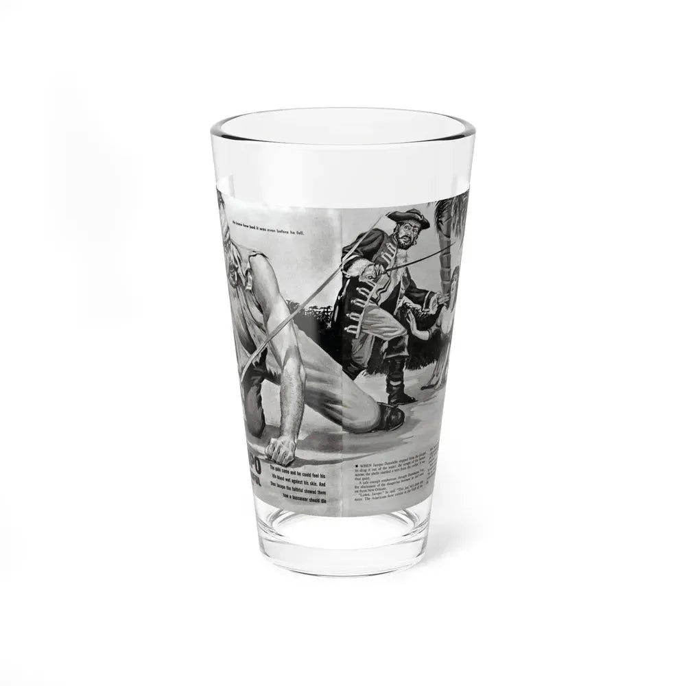 Jacopo The Faithful, Adventure magazine, December 1963 - Pint Glass 16oz 16oz - Go Mug Yourself