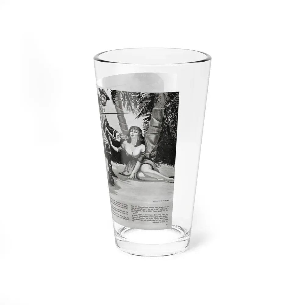 Jacopo The Faithful, Adventure magazine, December 1963 - Pint Glass 16oz - Go Mug Yourself