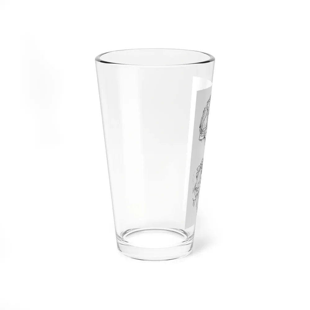 Jaffajuice advertisement, 1954 - Pint Glass 16oz - Go Mug Yourself