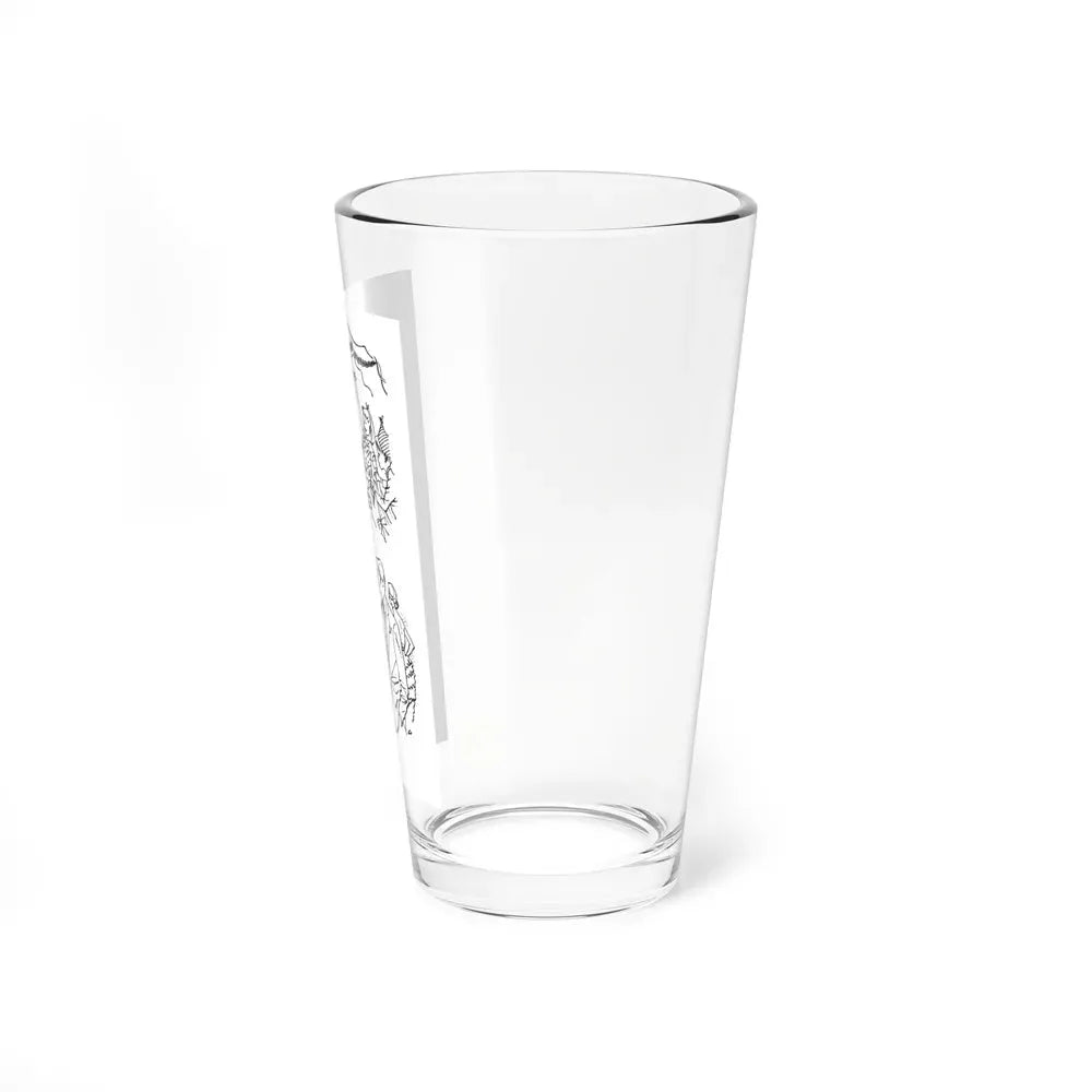 Jaffajuice advertisement, 1954 - Pint Glass 16oz - Go Mug Yourself