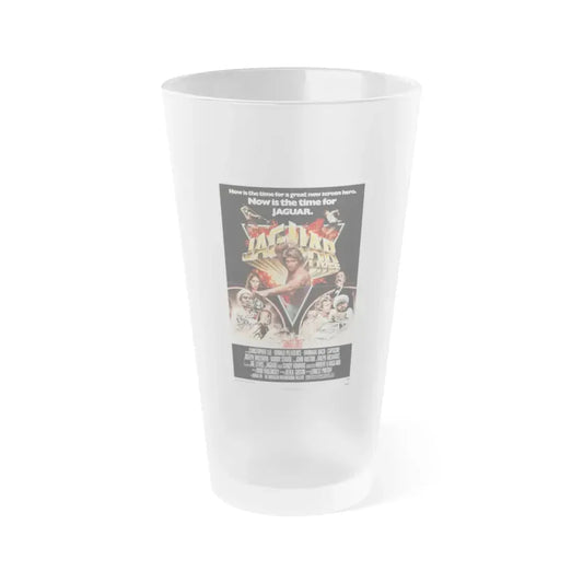 JAGUAR LIVES 1979 Movie Poster - Frosted Pint Glass 16oz 16oz Frosted - Go Mug Yourself