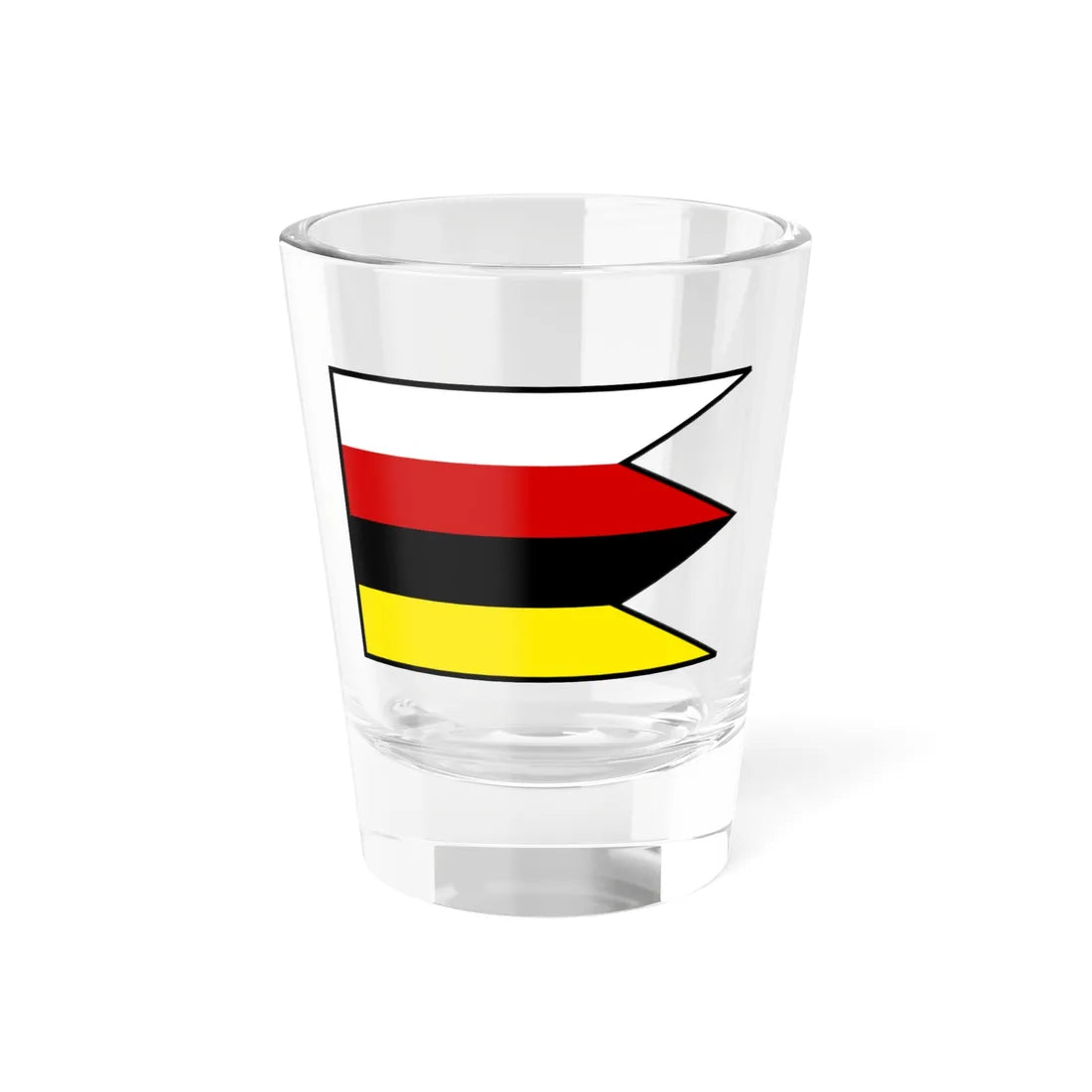 Jakubovany Liptovsky Mikulas Flag (Slovakia) Shot Glass 1.5oz - Go Mug Yourself