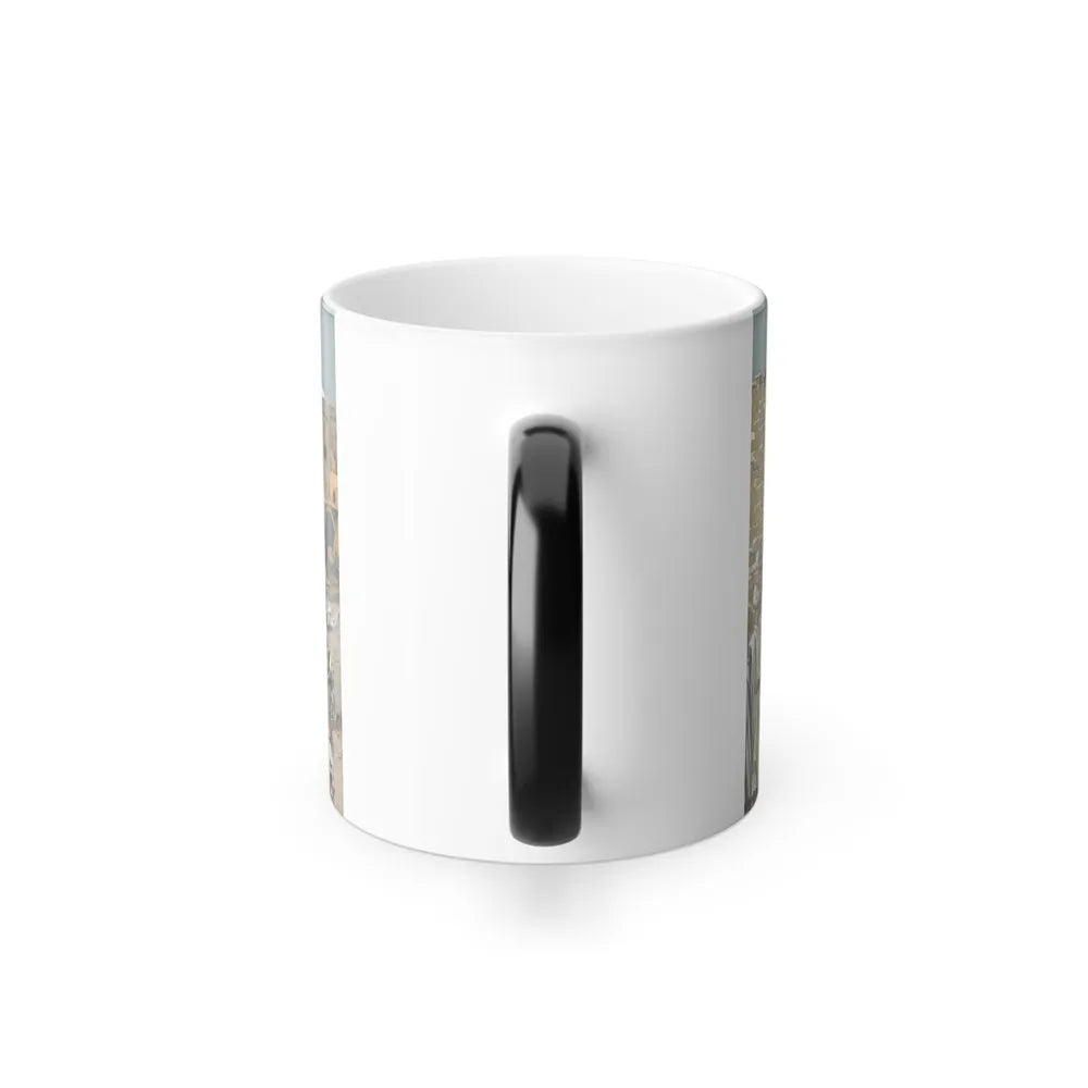 James Jacques Joseph Tissot (1836-1902) He Went Through the Villages on the Way to Jerusalem - Color Changing Mug 11oz - Go Mug Yourself