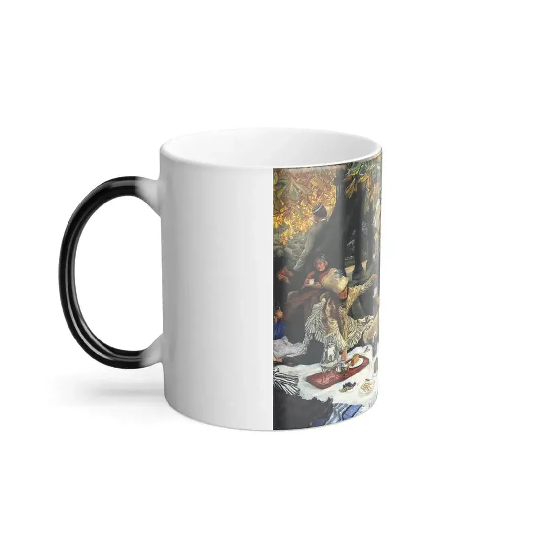 James Jacques Joseph Tissot (1836-1902) Holyday - oil on canvas - c1876 - Color Changing Mug 11oz - Go Mug Yourself