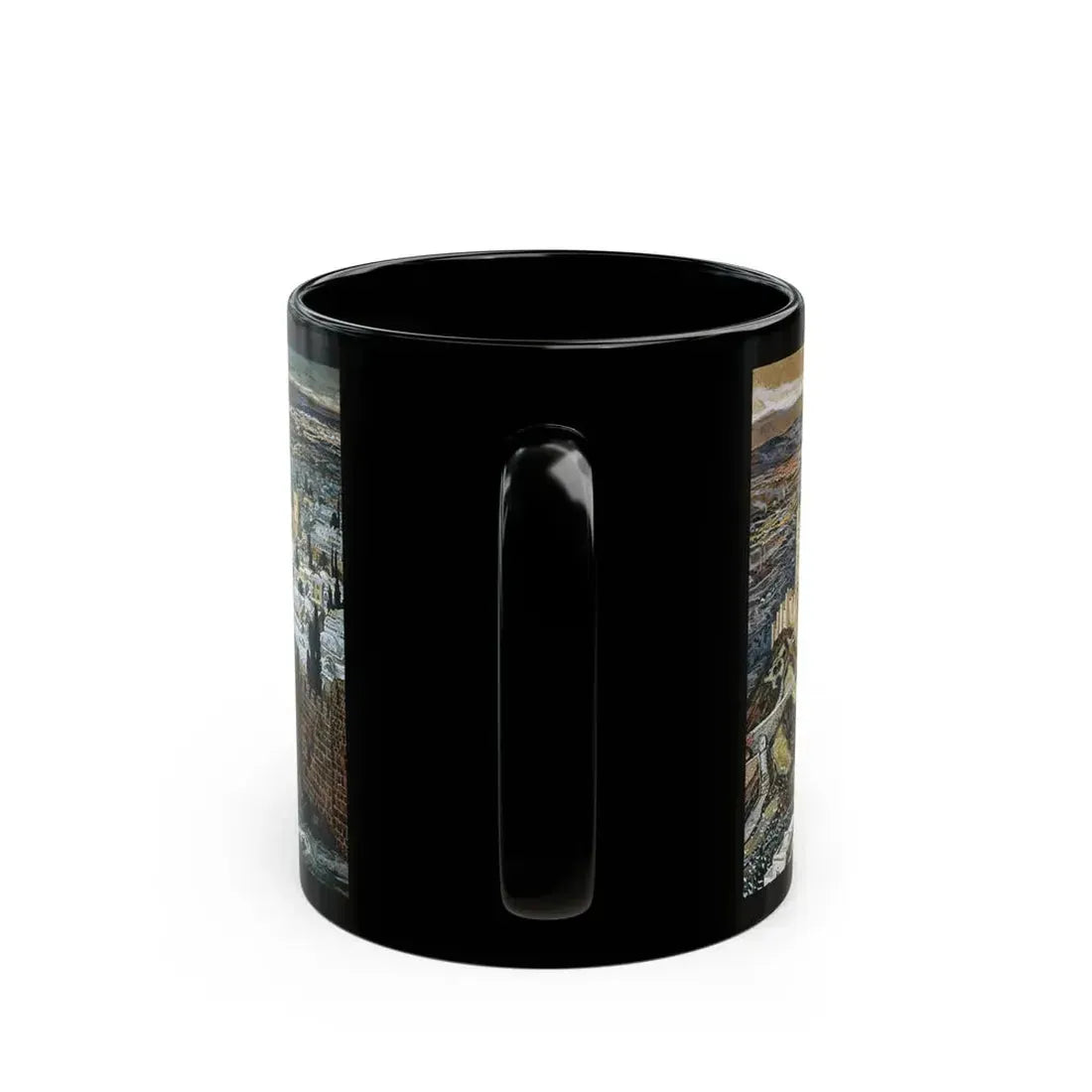 James Jacques Joseph Tissot (1836-1902) Jerusalem - Black Coffee Mug - Go Mug Yourself
