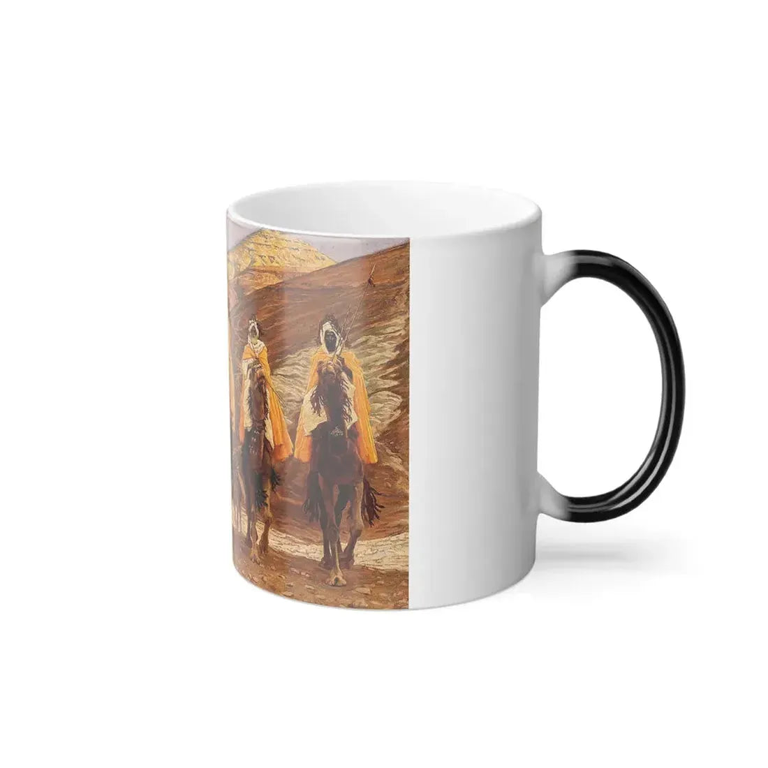 James Jacques Joseph Tissot (1836-1902) Journey of the Magi - Oil on canvas - c1894 - Color Changing Mug 11oz - Go Mug Yourself
