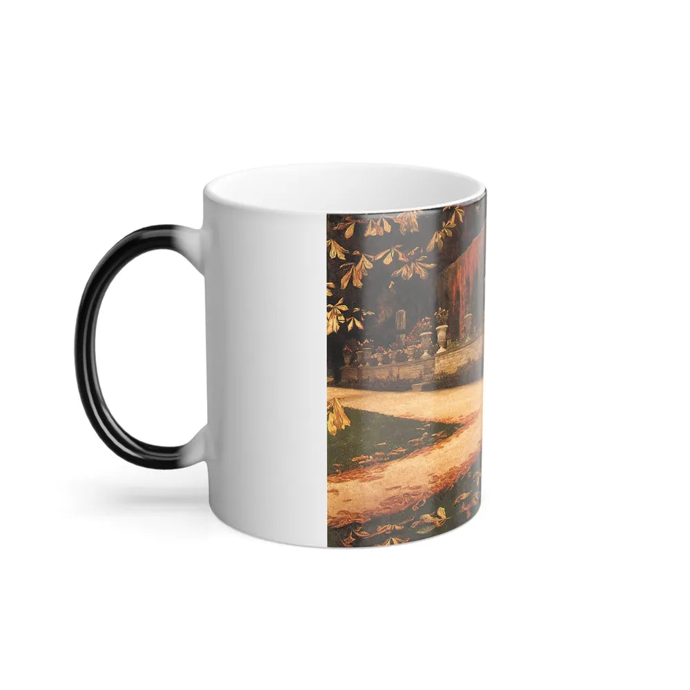 James Jacques Joseph Tissot (1836-1902) The Letter - Oil on canvas - c1876-c1878 - Color Changing Mug 11oz - Go Mug Yourself