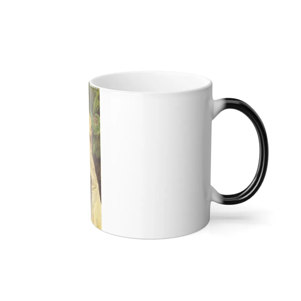 James Jacques Joseph Tissot (1836-1902) The Princesse De Broglie - Pastel on linen - Color Changing Mug 11oz - Go Mug Yourself