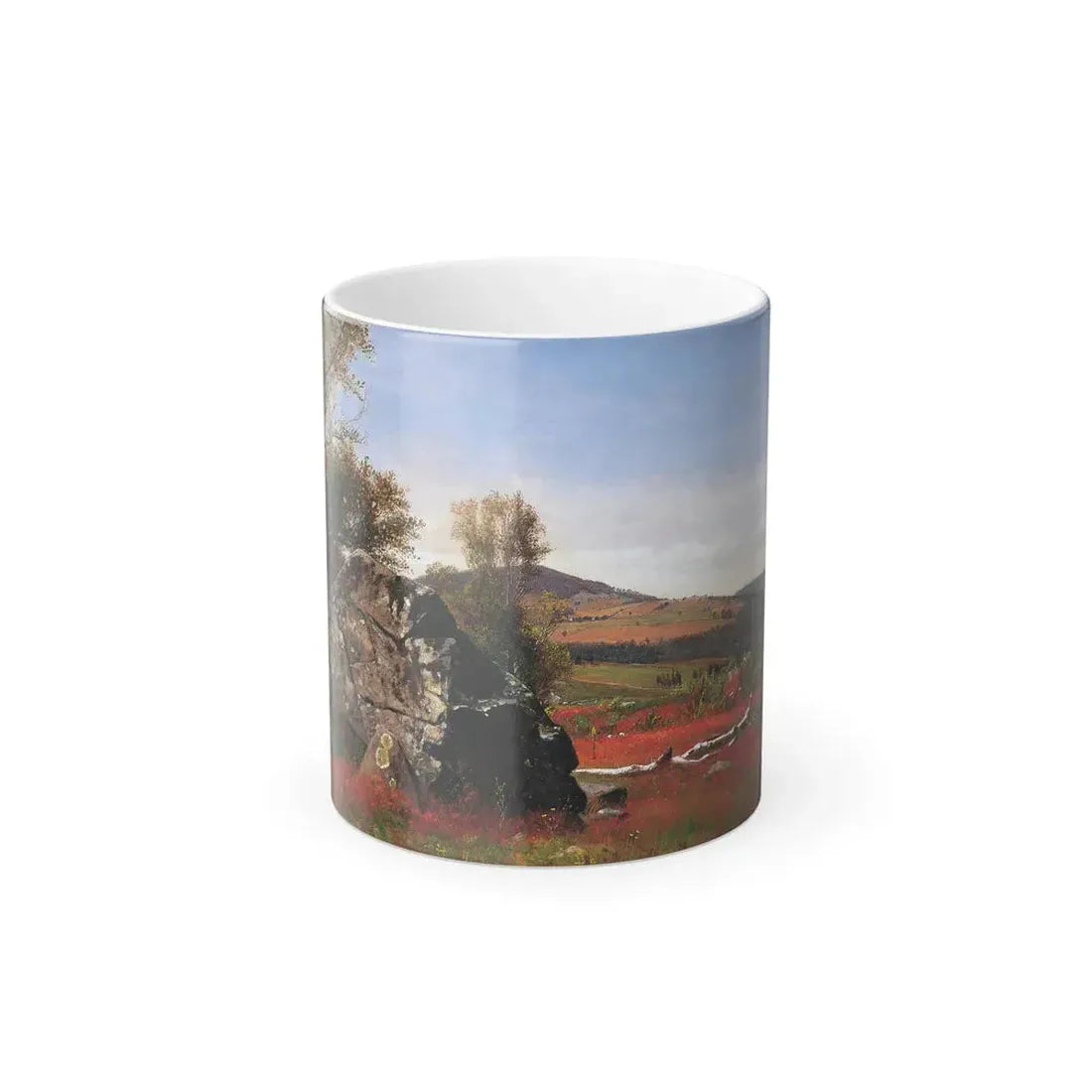 James McDougal Hart (1828-1901) Summer in the Catskills - 1865 - Color Changing Mug 11oz 11oz - Go Mug Yourself