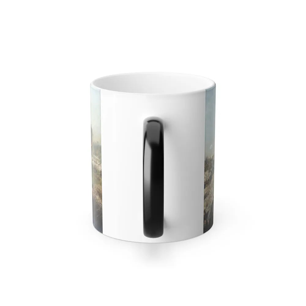 James Princip Beadle (1863-1947) Battle Of The Somme, Attack of the Ulster Division - Color Changing Mug 11oz - Go Mug Yourself