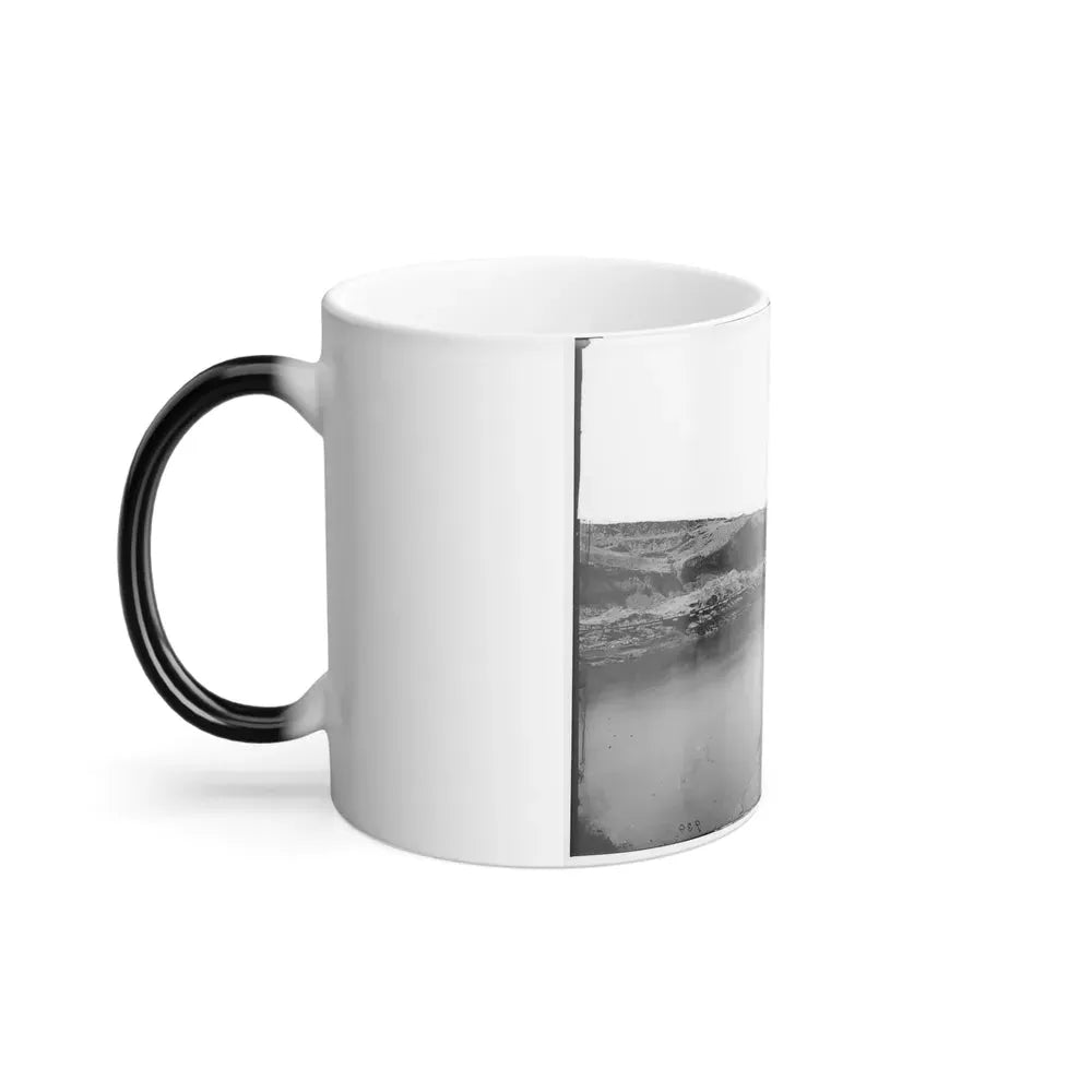 James River, Va. Another View of the Dutch Gap Canal (U.S. Civil War) Color Changing Coffee Mug 11oz - Go Mug Yourself
