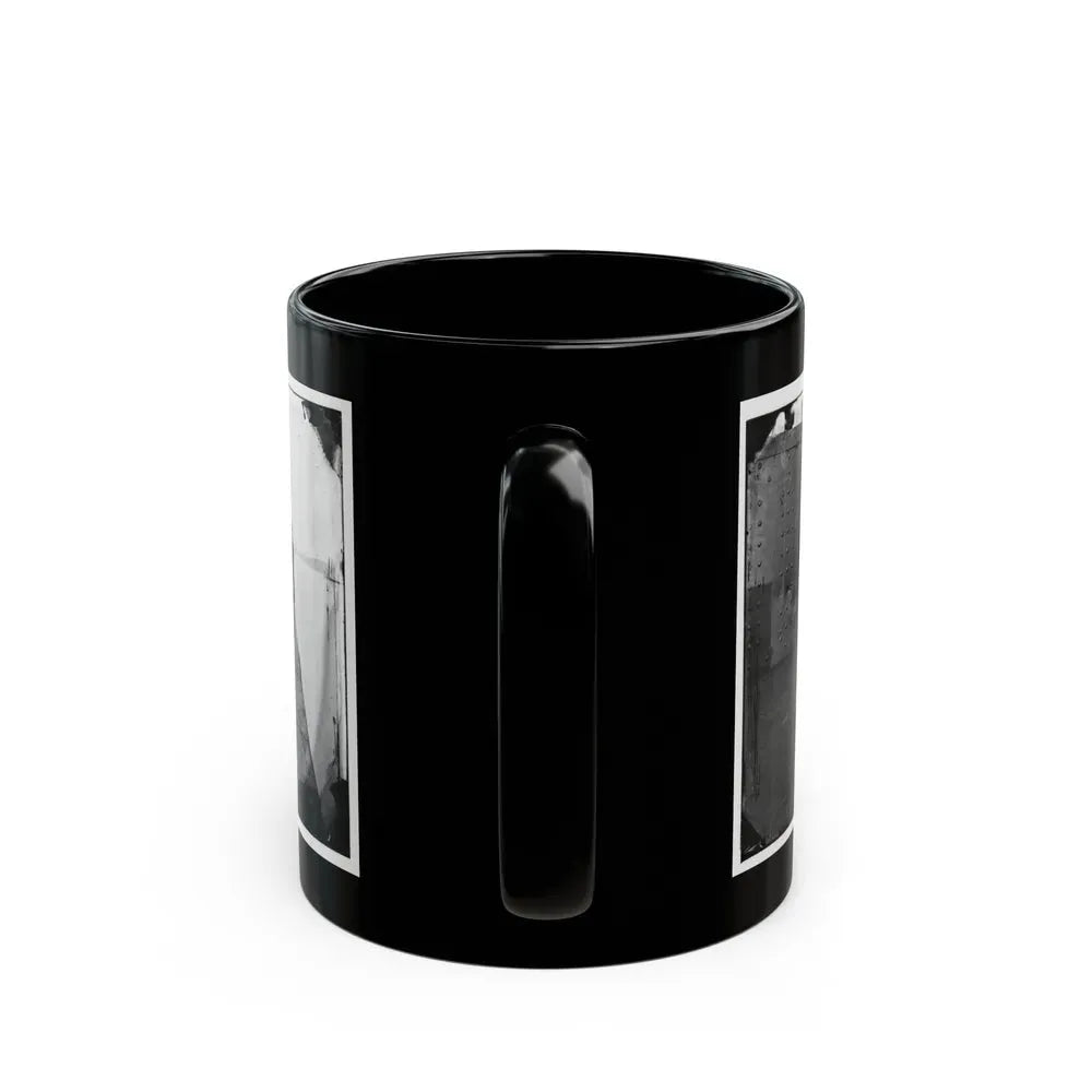 James River, Va. Deck And Turret Of U.S.S. Monitor(2) (U.S. Civil War) Black Coffee Mug - Go Mug Yourself