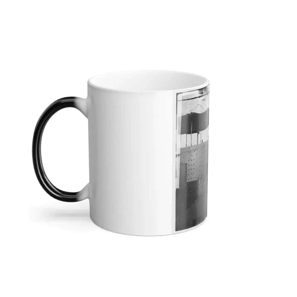 James River, Va. Deck and Turret of U.S.S. Monitor Seen From the Bow (I.E. Stern) (U.S. Civil War) Color Changing Coffee Mug 11oz - Go Mug Yourself