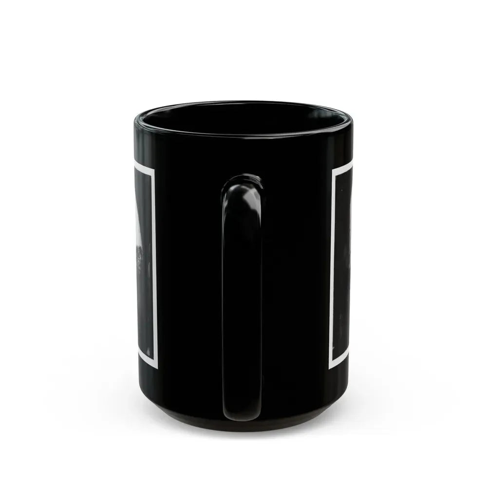 James River, Va. Point Where Army Of The Potomac Crossed In June 1864 (Wyanoke Wharf ) (U.S. Civil War) Black Coffee Mug - Go Mug Yourself