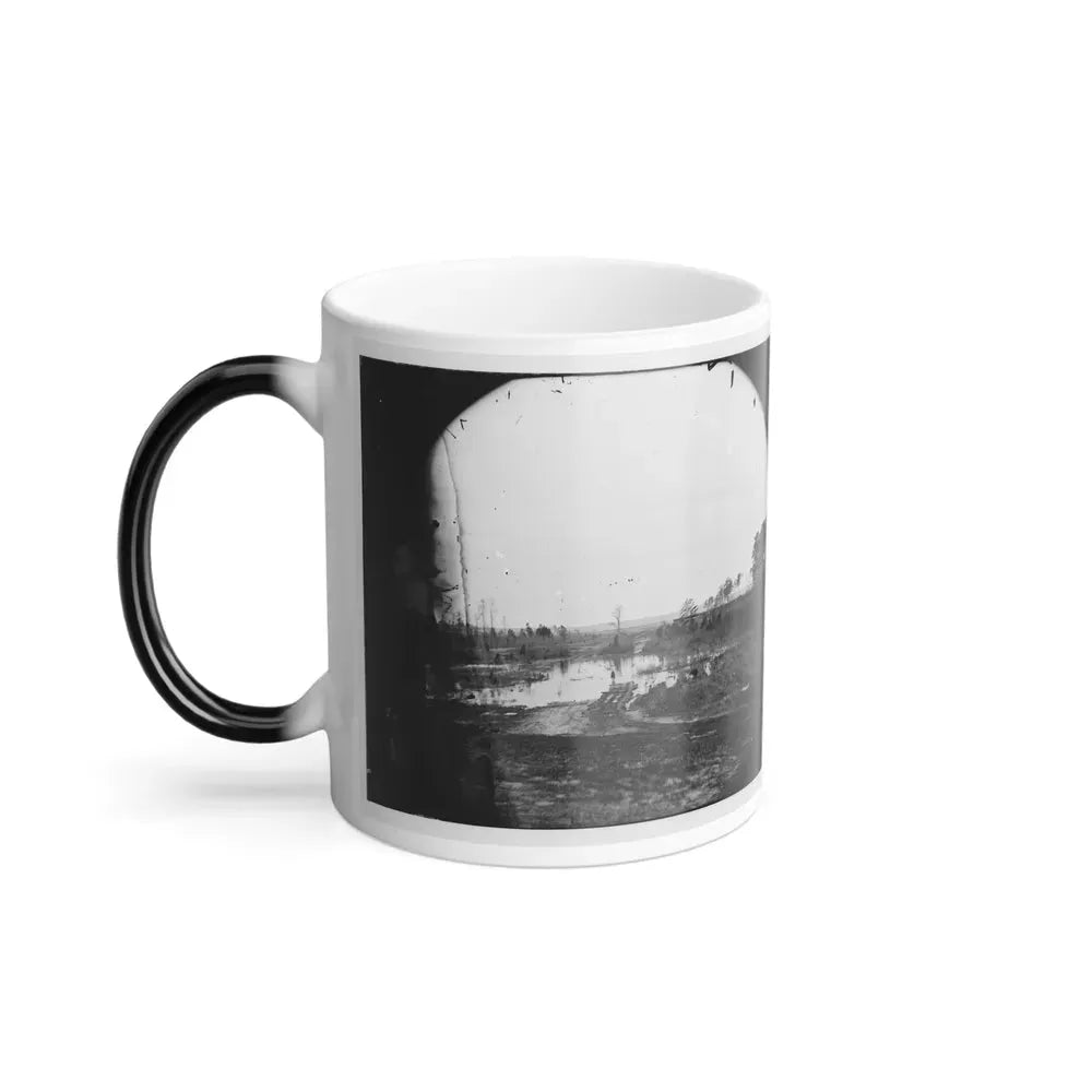 James River, Va. Point Where Army of the Potomac Crossed in June 1864 (Wyanoke Wharf ) (U.S. Civil War) Color Changing Coffee Mug 11oz - Go Mug Yourself