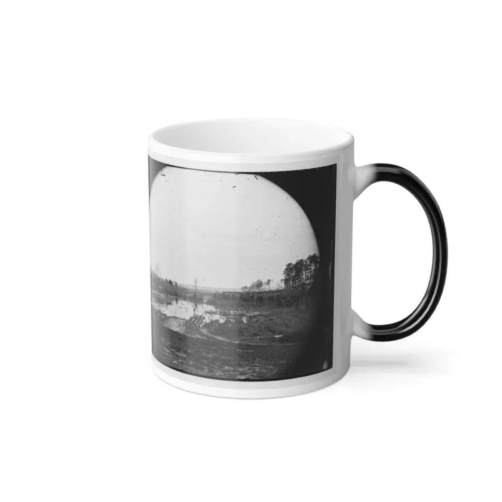 James River, Va. Point Where Army of the Potomac Crossed in June 1864 (Wyanoke Wharf ) (U.S. Civil War) Color Changing Coffee Mug 11oz - Go Mug Yourself