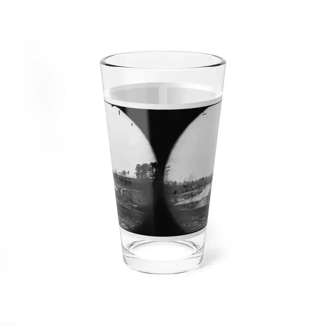 James River, Va. Point Where Army Of The Potomac Crossed In June 1864 (Wyanoke Wharf ) (U.S. Civil War) Pint Glass 16oz 16oz - Go Mug Yourself