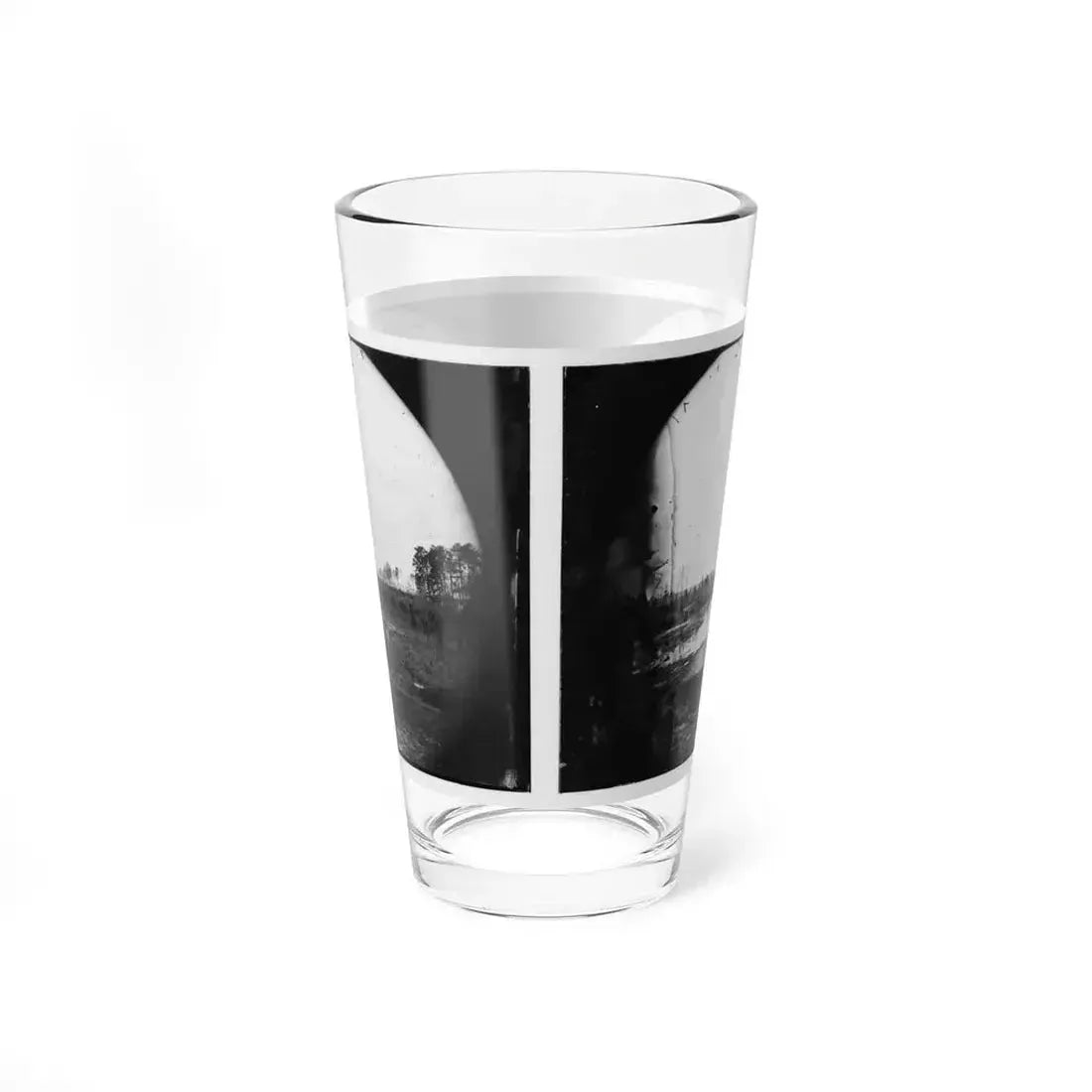 James River, Va. Point Where Army Of The Potomac Crossed In June 1864 (Wyanoke Wharf ) (U.S. Civil War) Pint Glass 16oz - Go Mug Yourself