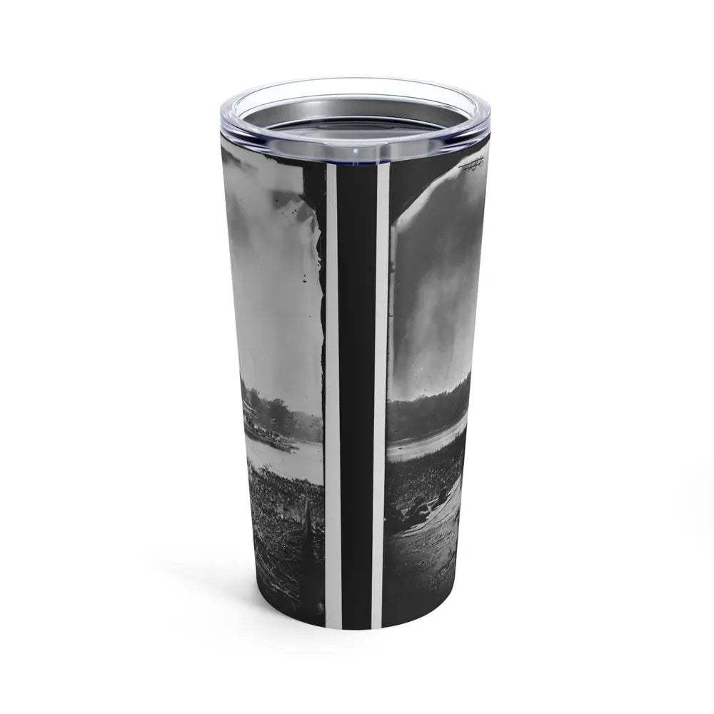 James River, Va. Pontoon Bridge (U.S. Civil War) Tumbler 20oz - Go Mug Yourself