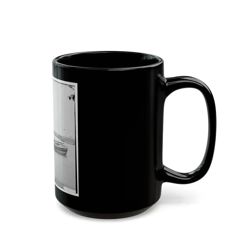 James River, Va. Schooners Sunk To Obstruct Passage (U.S. Civil War) Black Coffee Mug - Go Mug Yourself