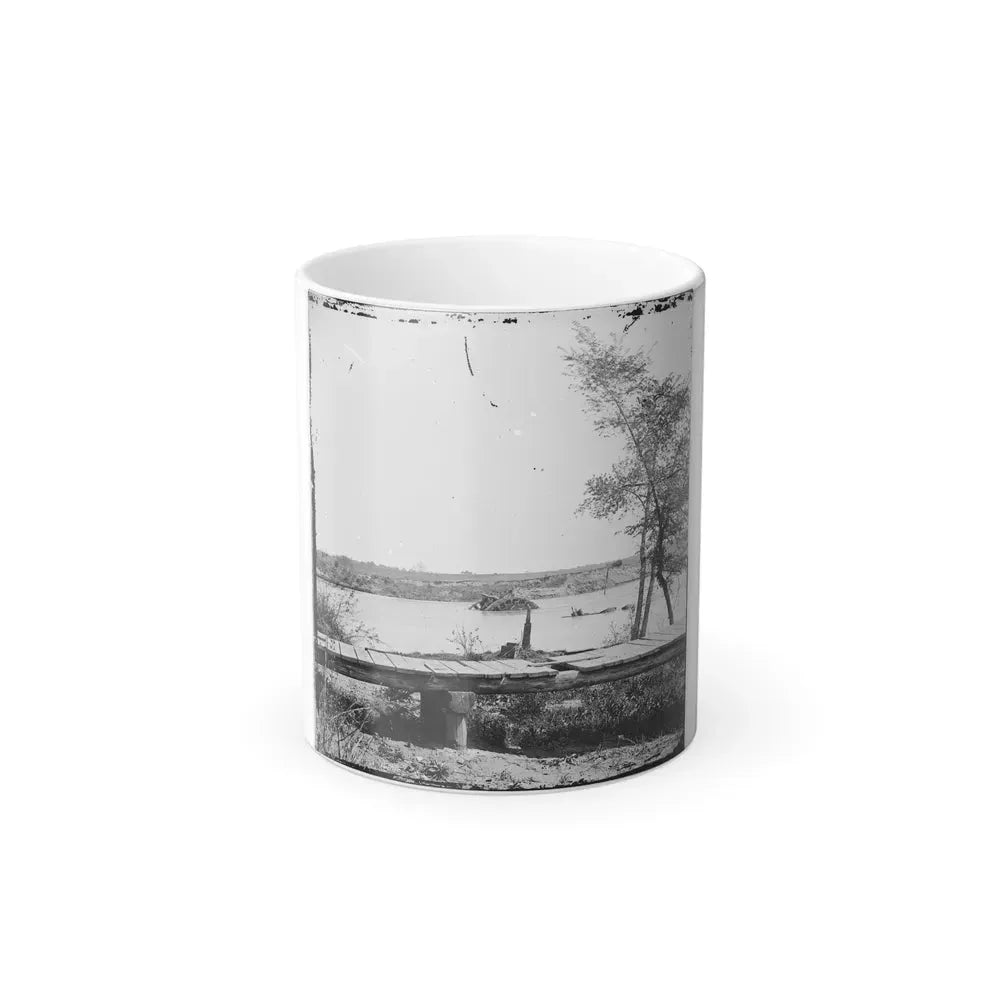 James River, Va. Sunken Confederate Ships Virginia (Ram) and Jamestown (U.S. Civil War) Color Changing Coffee Mug 11oz Default Title 11oz - Go Mug Yourself
