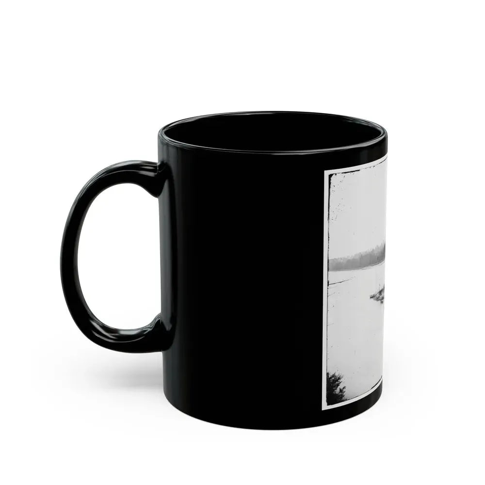 James River, Va. U.S.S. Casco, Light-Draft Monitor (U.S. Civil War) Black Coffee Mug - Go Mug Yourself