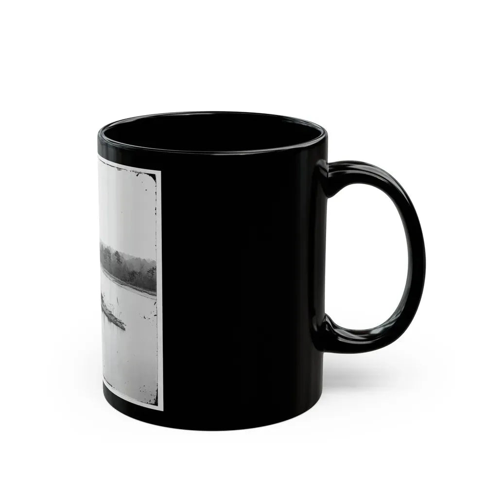 James River, Va. U.S.S. Casco, Light-Draft Monitor (U.S. Civil War) Black Coffee Mug - Go Mug Yourself