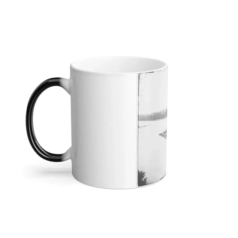 James River, Va. U.S.S. Casco, Light-Draft Monitor (U.S. Civil War) Color Changing Coffee Mug 11oz - Go Mug Yourself