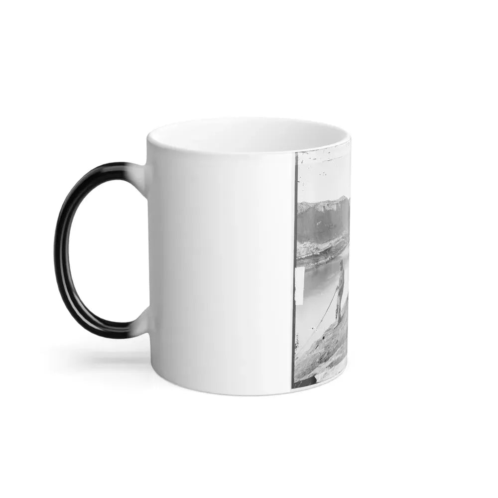 James River, Va. View of the Completed Dutch Gap Canal (U.S. Civil War) Color Changing Coffee Mug 11oz - Go Mug Yourself