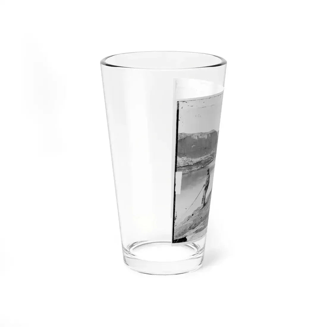 James River, Va. View Of The Completed Dutch Gap Canal (U.S. Civil War) Pint Glass 16oz - Go Mug Yourself