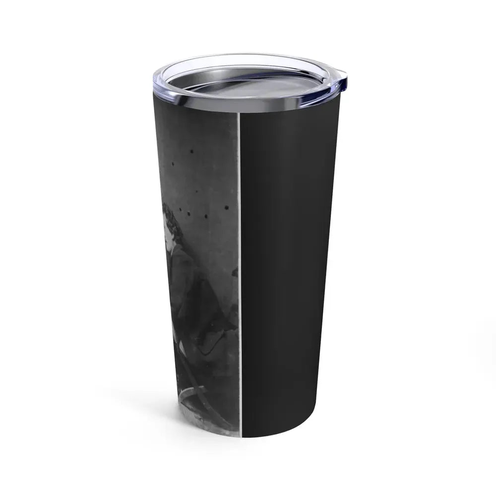 James Walker And Theodore Davis, Civil War Artists, Full-Length Portrait, Seated On Camp Stools, Facing Each Other (U.S. Civil War) Tumbler 20oz - Go Mug Yourself