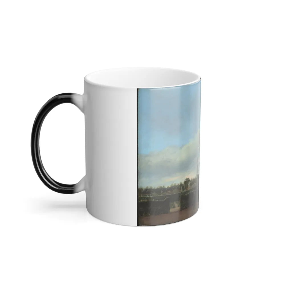 Jan van der Heyden (1637-1712) The Huis ten Bosch at The Hague and Its Formal Garden (View from the East-0 - Color Changing Mug 11oz - Go Mug Yourself