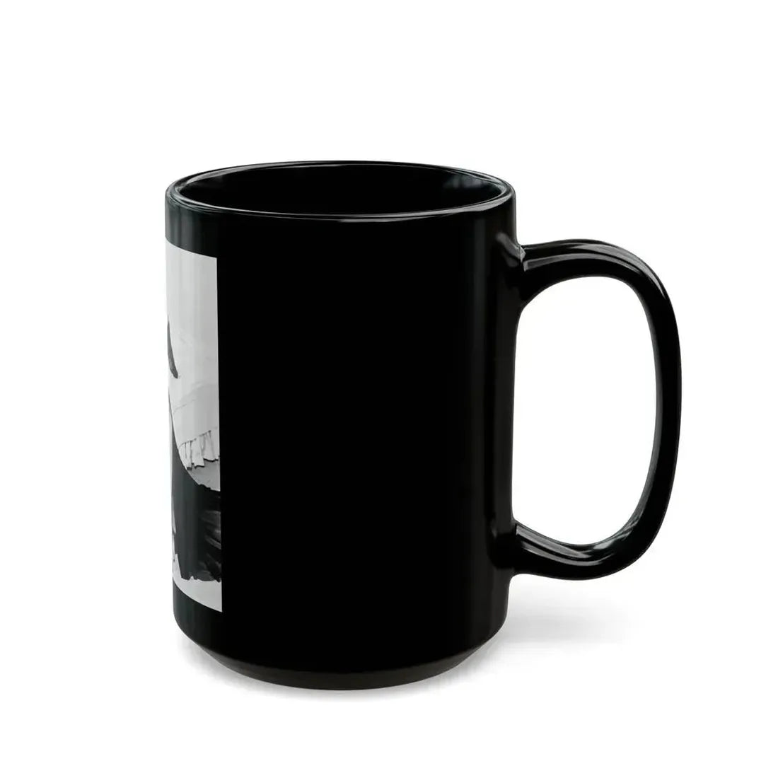 Jane Russell #06 (Vintage Female Icon) Black Coffee Mug - Go Mug Yourself