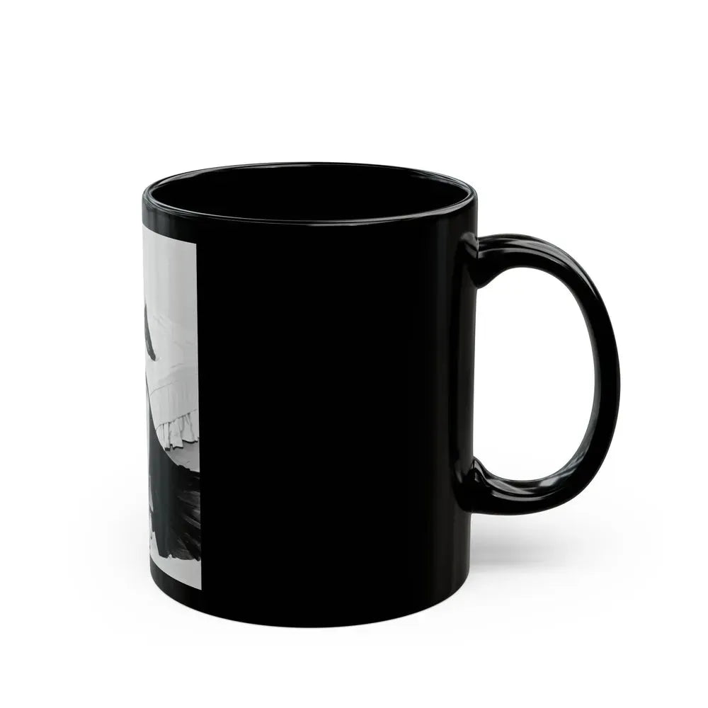 Jane Russell #06 (Vintage Female Icon) Black Coffee Mug - Go Mug Yourself