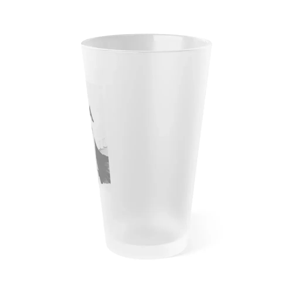 Jane Russell #06 (Vintage Female Icon) Frosted Pint Glass 16oz - Go Mug Yourself