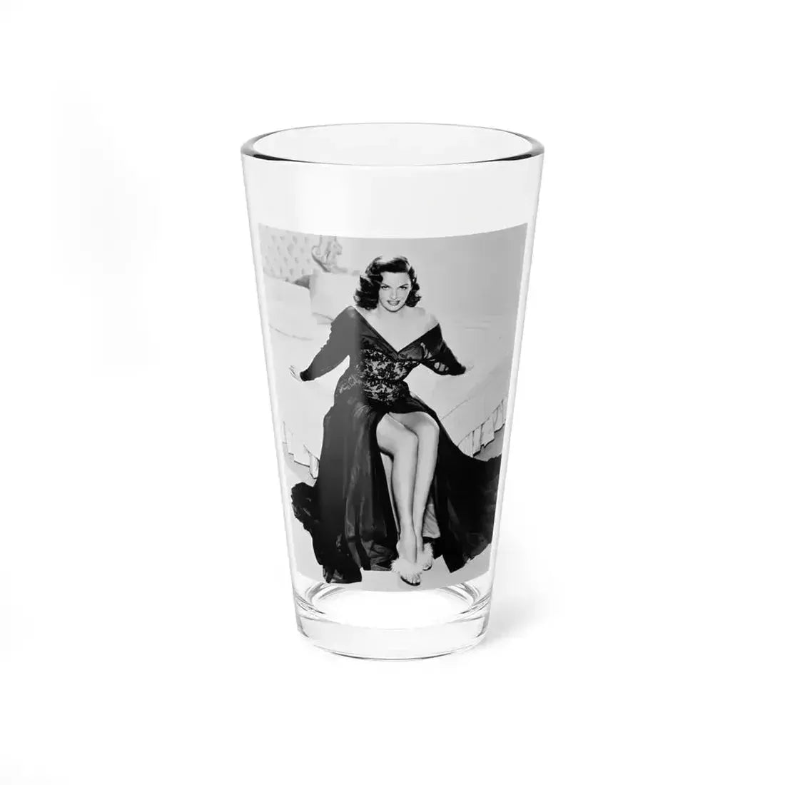 Jane Russell #06 (Vintage Female Icon) Pint Glass 16oz 16oz - Go Mug Yourself