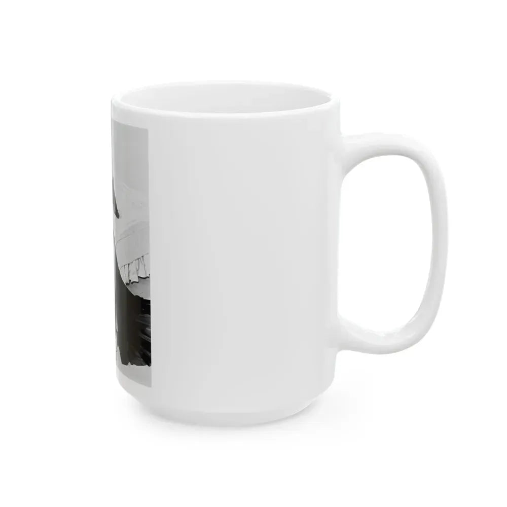 Jane Russell #06 (Vintage Female Icon) White Coffee Mug - Go Mug Yourself
