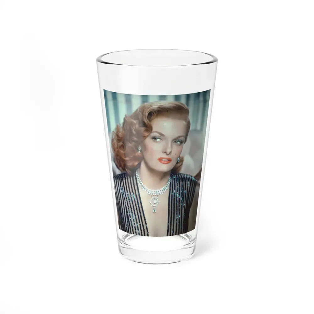 Jane Russell #10 (Vintage Female Icon) Pint Glass 16oz 16oz - Go Mug Yourself