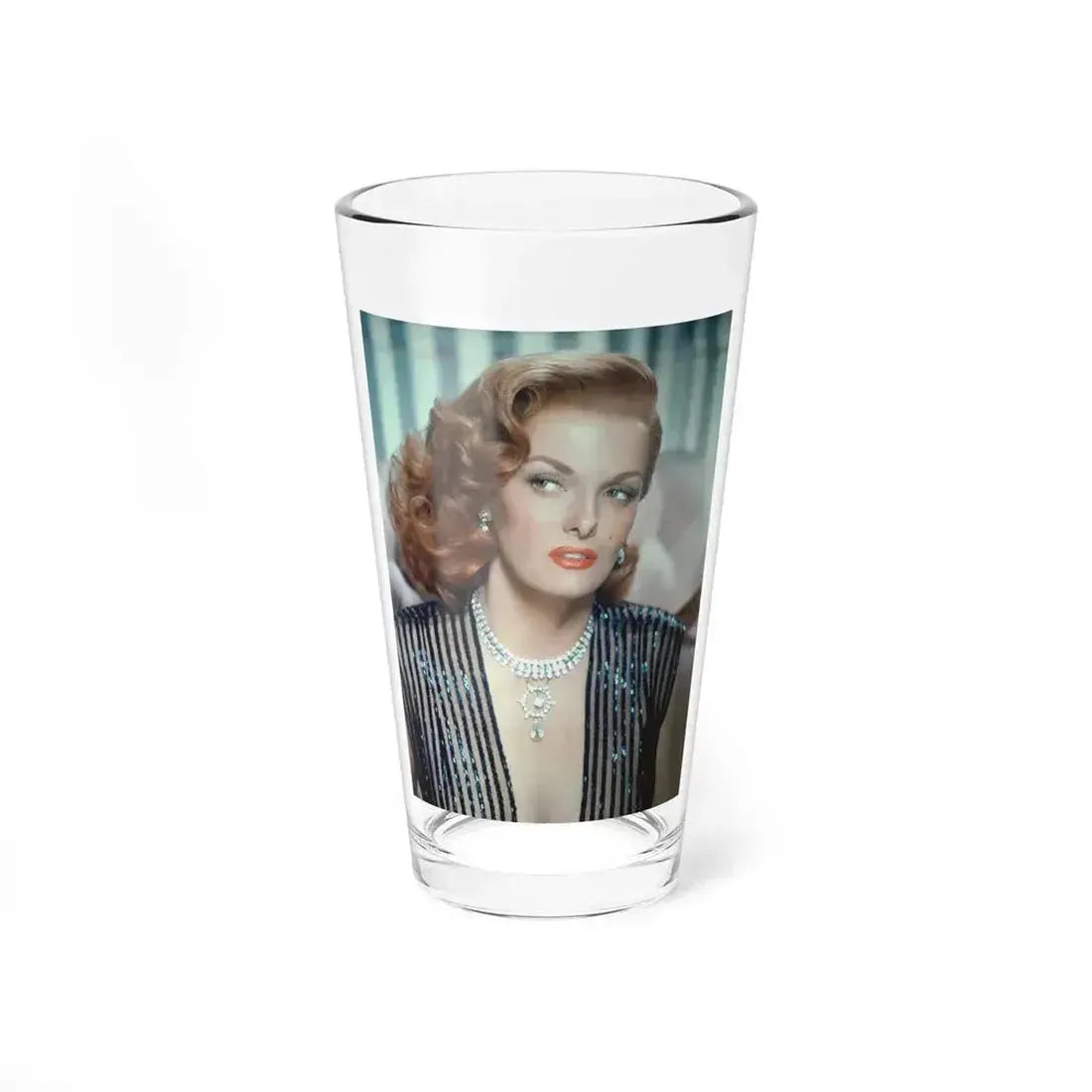 Jane Russell #10 (Vintage Female Icon) Pint Glass 16oz 16oz - Go Mug Yourself
