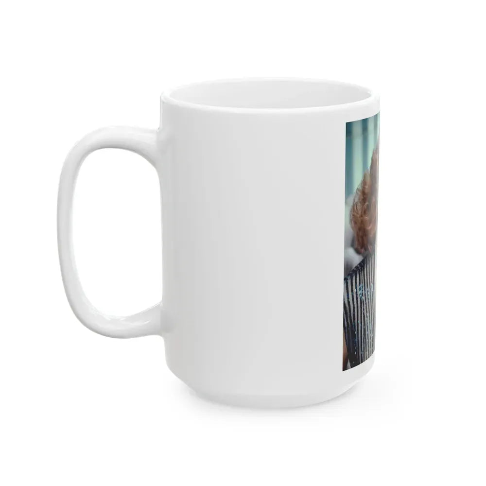 Jane Russell #10 (Vintage Female Icon) White Coffee Mug - Go Mug Yourself