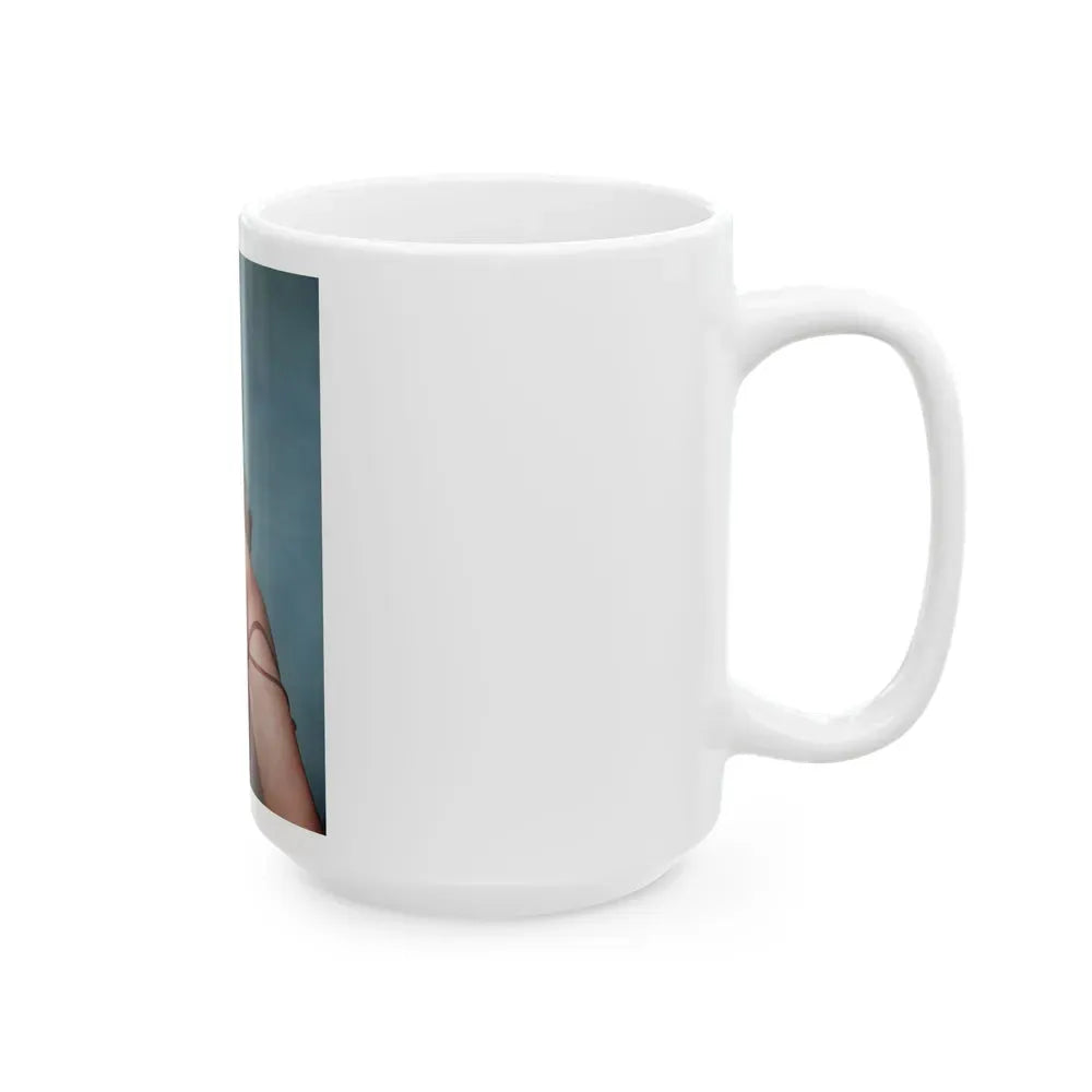 Jane Russell #11 (Vintage Female Icon) White Coffee Mug - Go Mug Yourself
