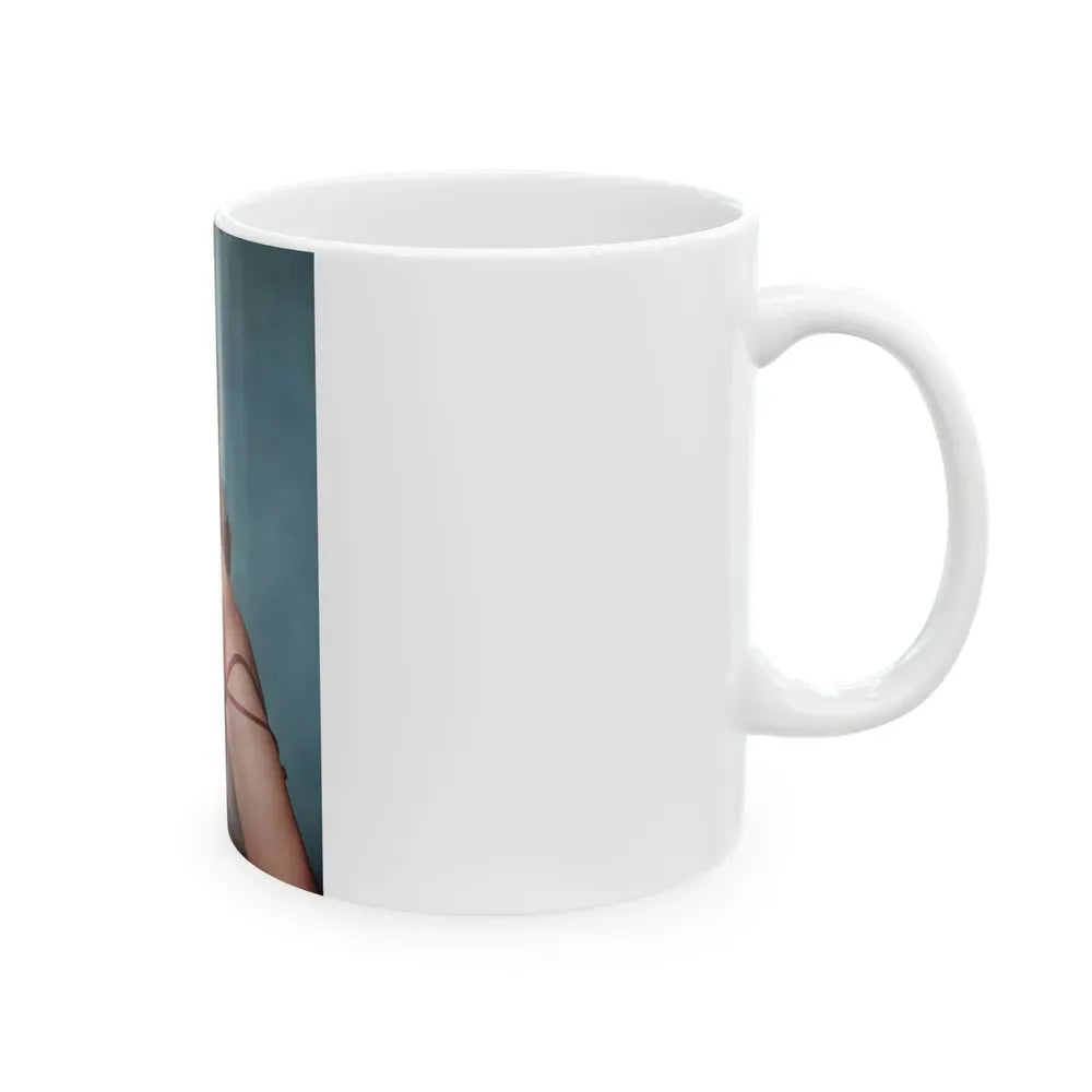 Jane Russell #11 (Vintage Female Icon) White Coffee Mug - Go Mug Yourself