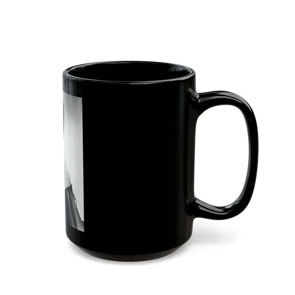 Jane Russell #110 (Vintage Female Icon) Black Coffee Mug - Go Mug Yourself