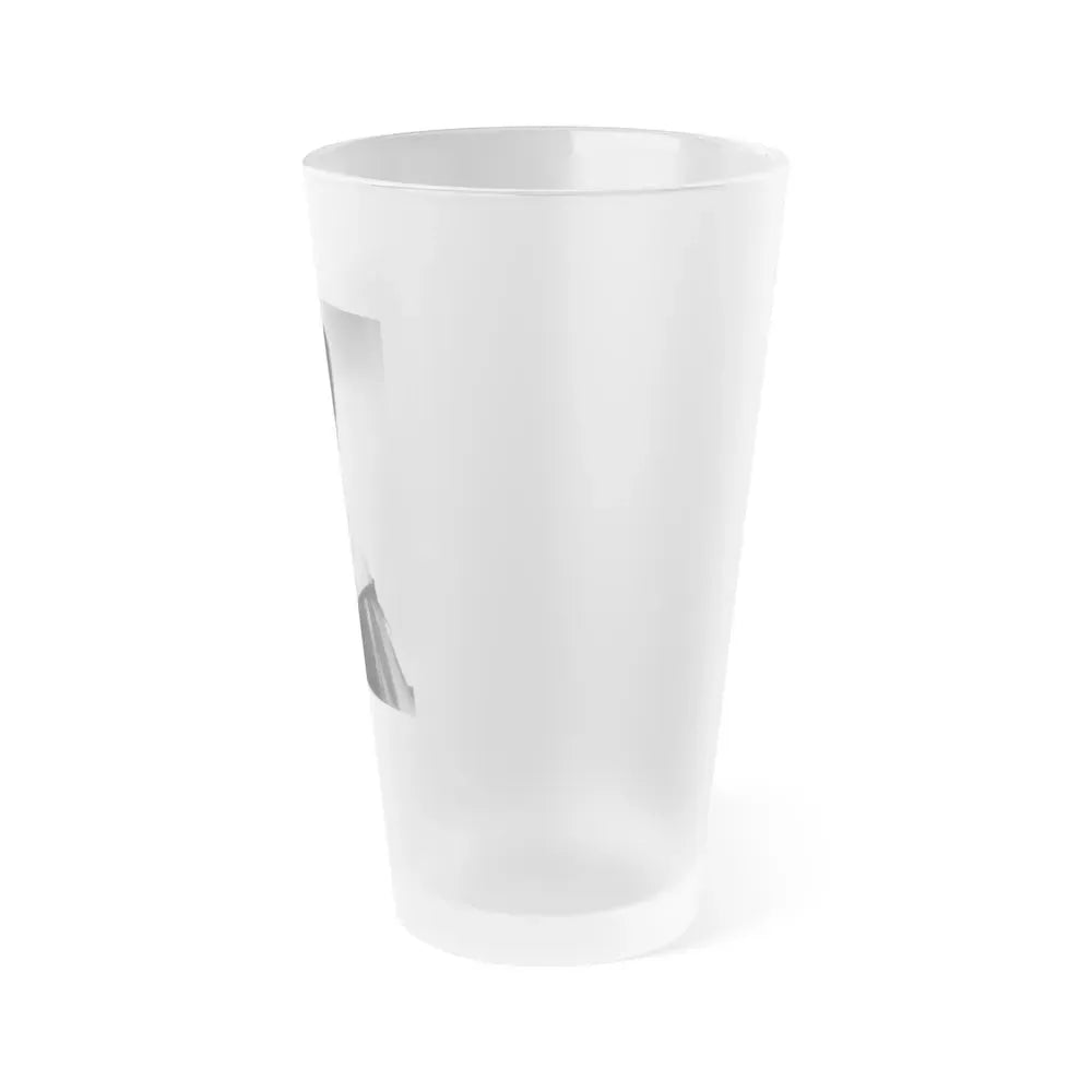 Jane Russell #110 (Vintage Female Icon) Frosted Pint Glass 16oz - Go Mug Yourself